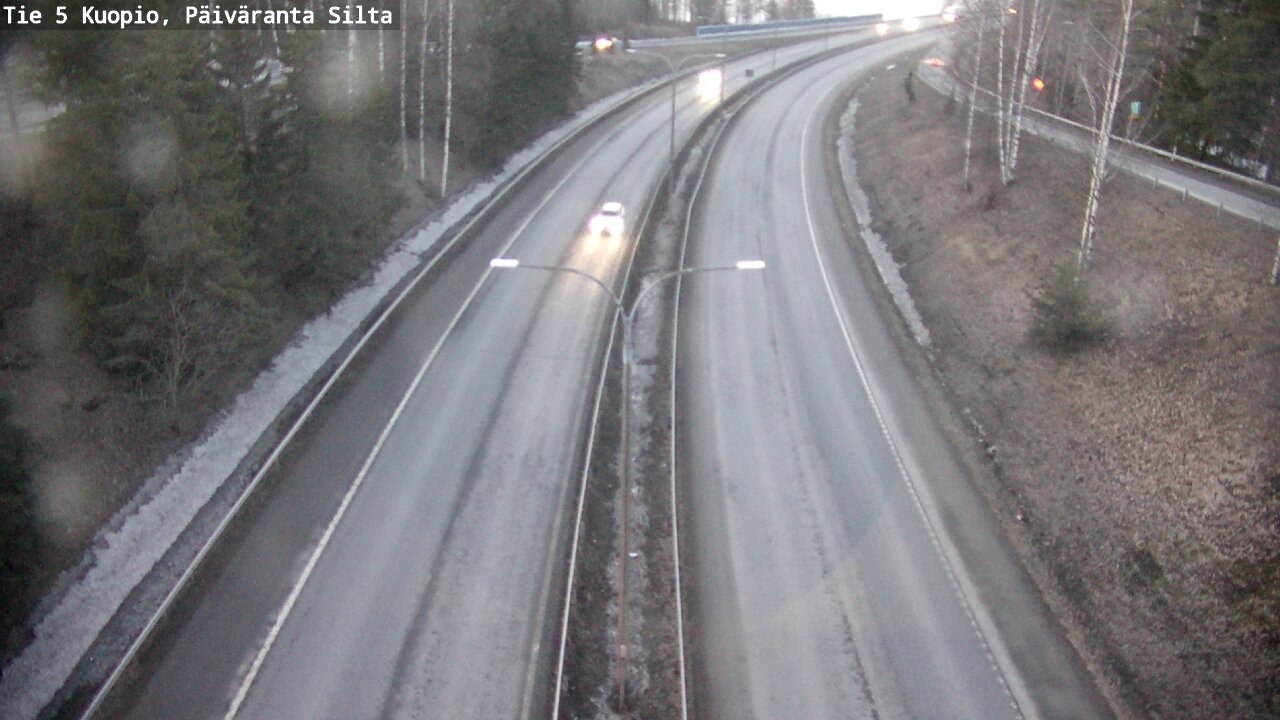 Kelikamerat Kuva Tie 5 Kuopio, Päiväranta silta, Kuopio, Pohjois-Savo