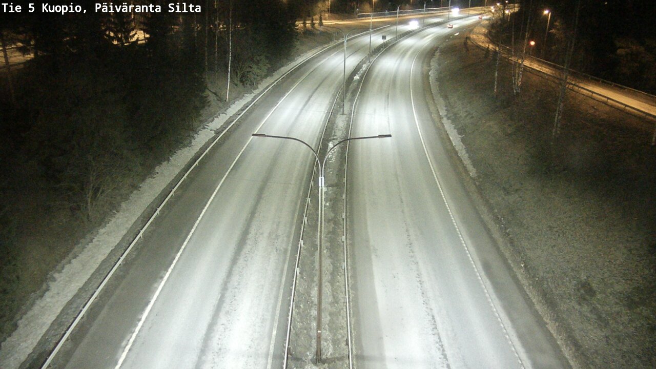 Kelikamerat Kuva Tie 5 Kuopio, Päiväranta silta, Kuopio, Pohjois-Savo
