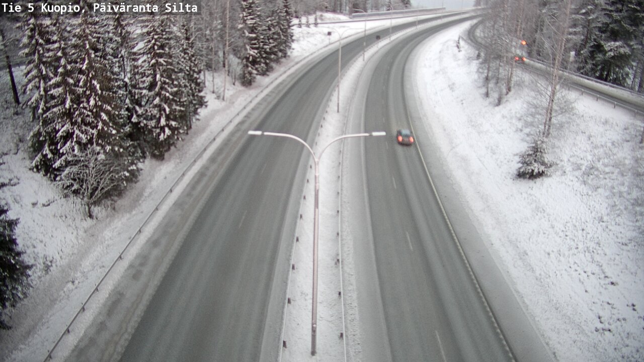 Kelikamerat Kuva Tie 5 Kuopio, Päiväranta silta, Kuopio, Pohjois-Savo