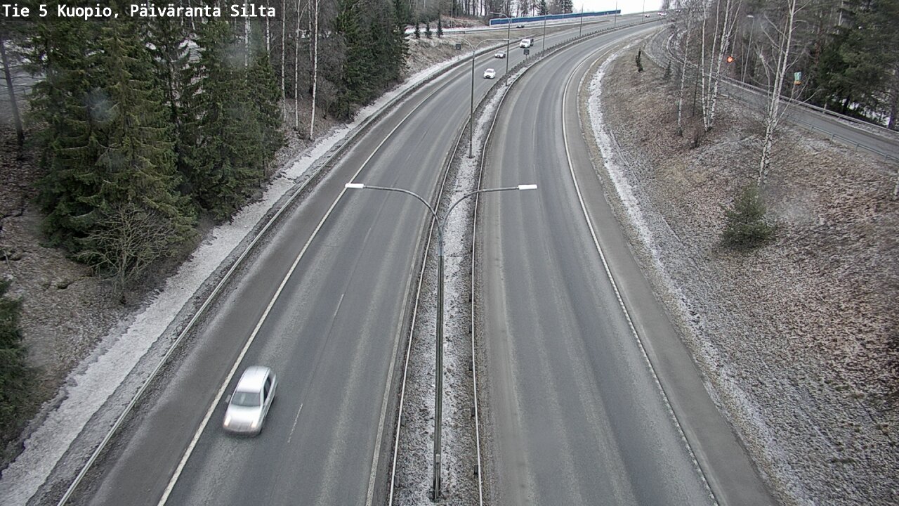 Kelikamerat Kuva Tie 5 Kuopio, Päiväranta silta, Kuopio, Pohjois-Savo