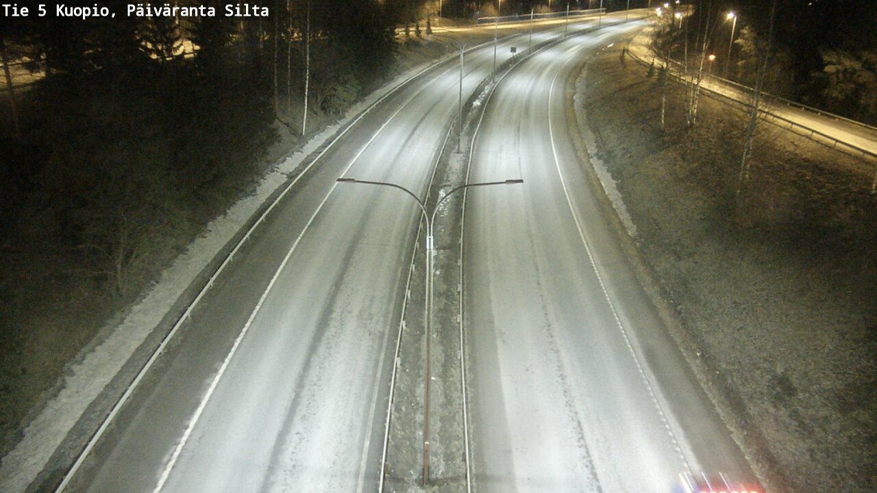 Kelikamerat Kuva Tie 5 Kuopio, Päiväranta silta, Kuopio, Pohjois-Savo