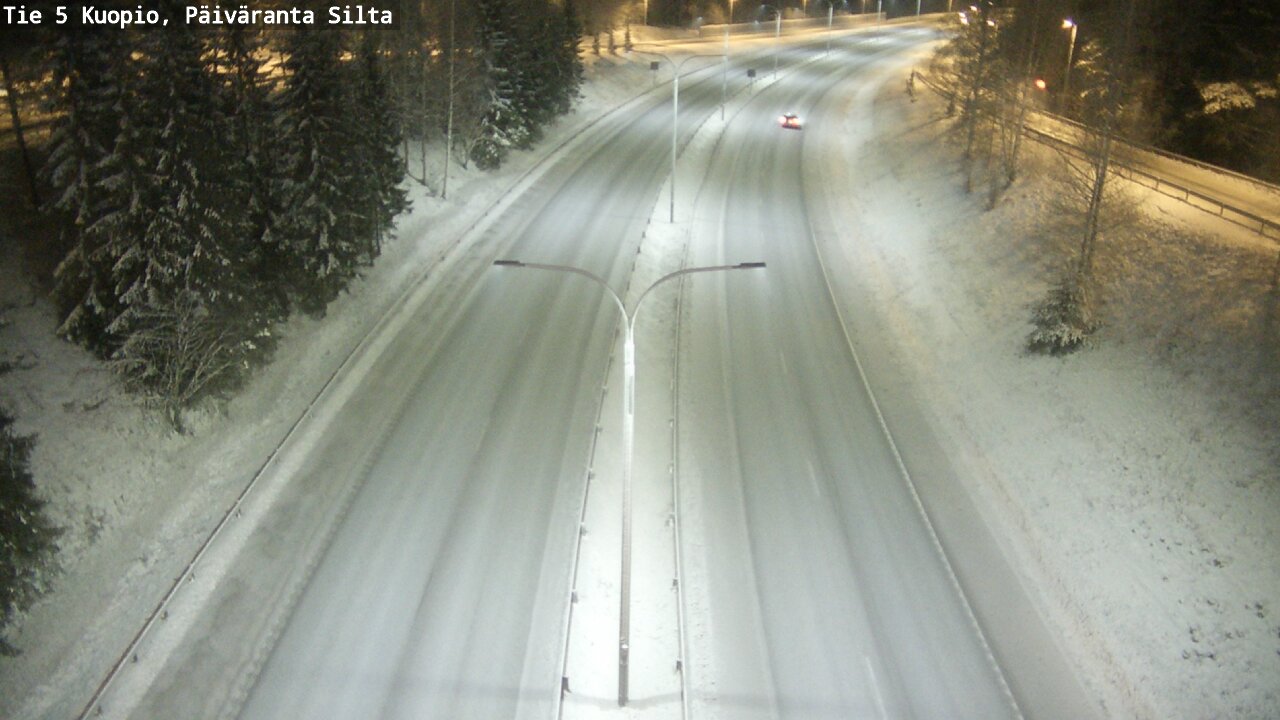 Kelikamerat Kuva Tie 5 Kuopio, Päiväranta silta, Kuopio, Pohjois-Savo