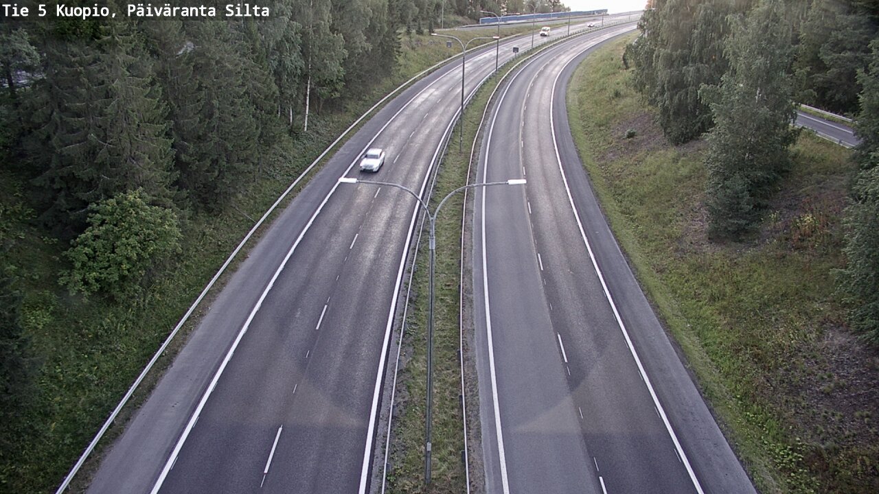 Kelikamerat Kuva Tie 5 Kuopio, Päiväranta silta, Kuopio, Pohjois-Savo