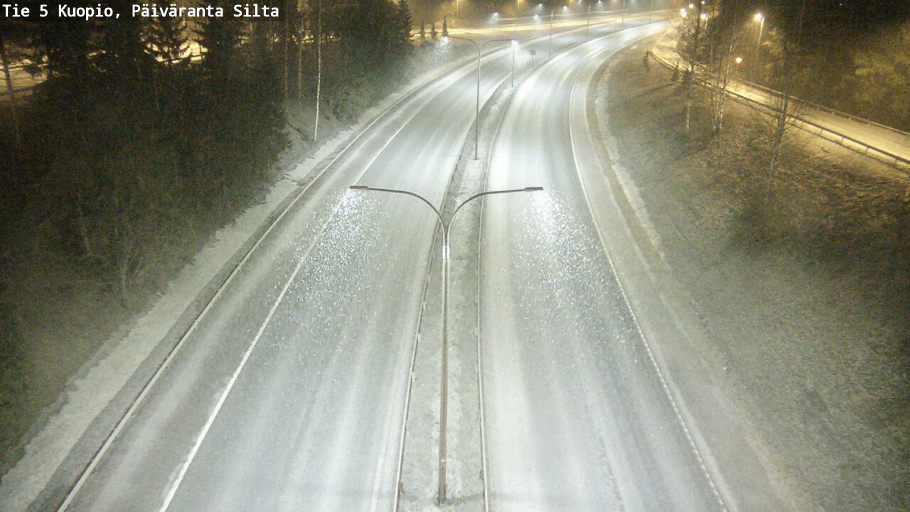 Kelikamerat Kuva Tie 5 Kuopio, Päiväranta silta, Kuopio, Pohjois-Savo