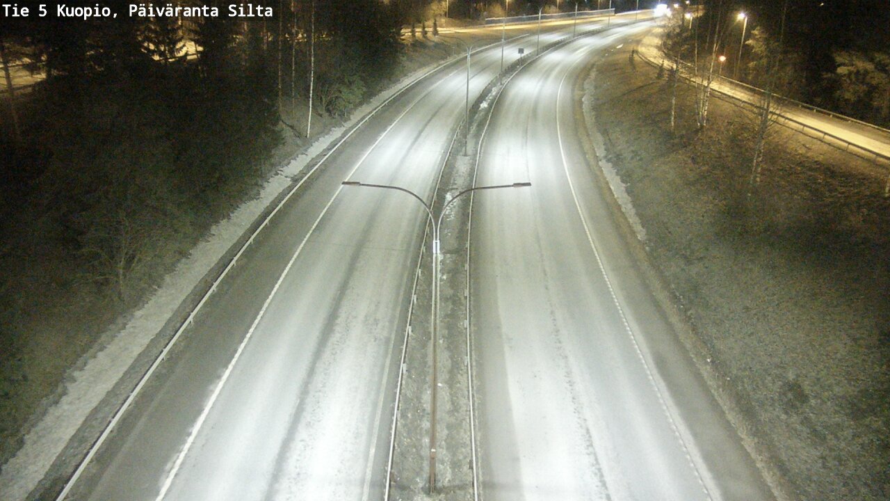 Kelikamerat Kuva Tie 5 Kuopio, Päiväranta silta, Kuopio, Pohjois-Savo