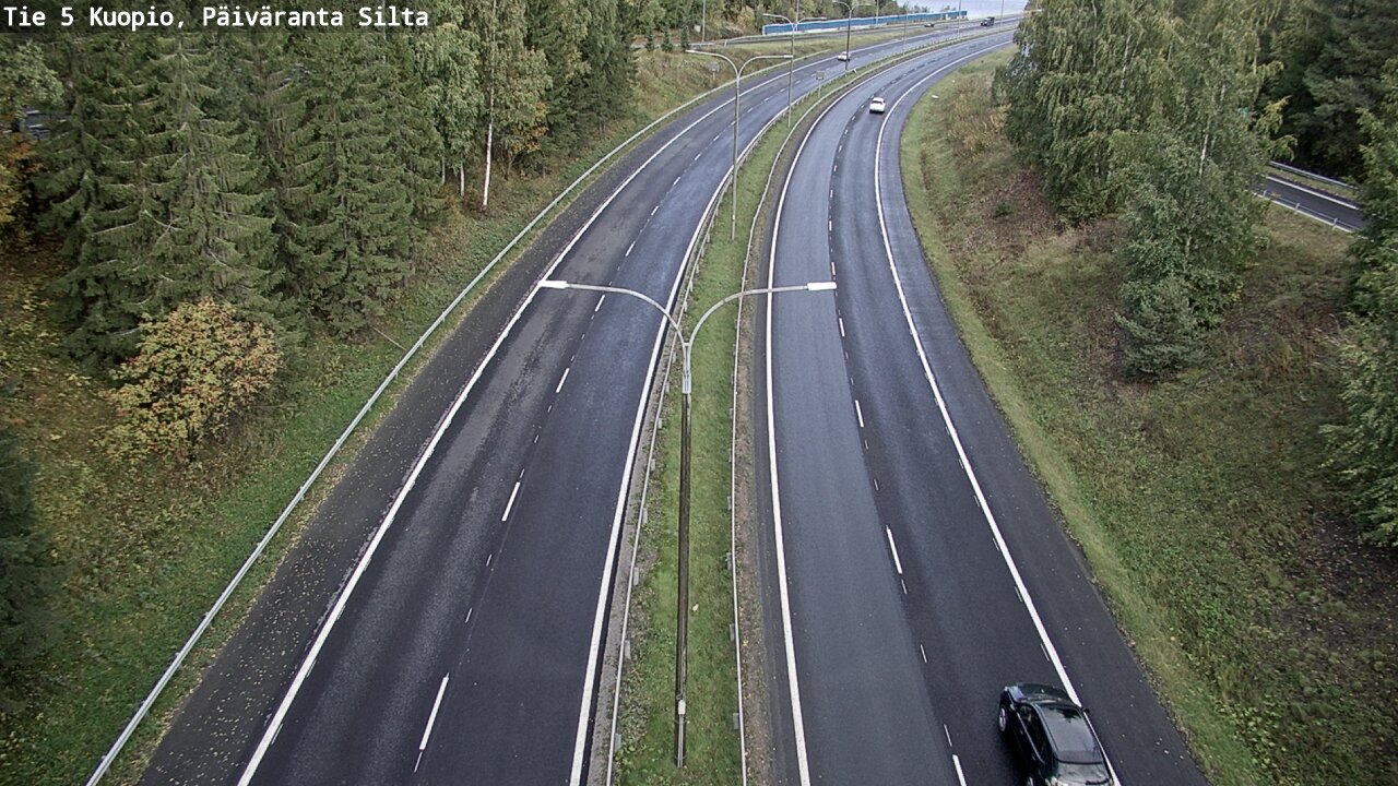 Kelikamerat Kuva Tie 5 Kuopio, Päiväranta silta, Kuopio, Pohjois-Savo