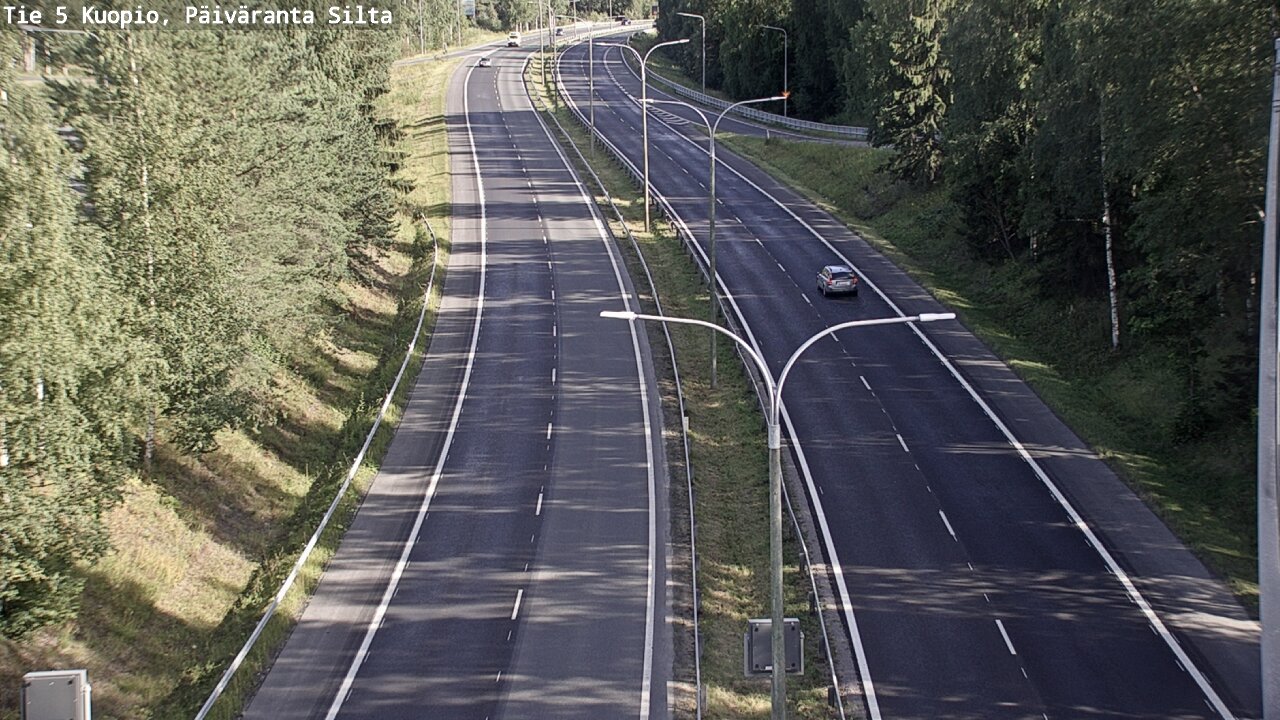 Kelikamerat Kuva Tie 5 Kuopio, Päiväranta silta, Kuopio, Pohjois-Savo