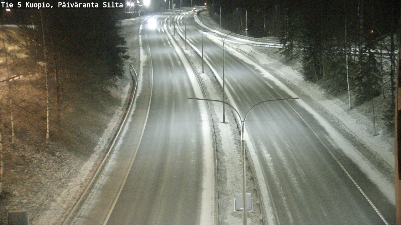 Kelikamerat Kuva Tie 5 Kuopio, Päiväranta silta, Kuopio, Pohjois-Savo
