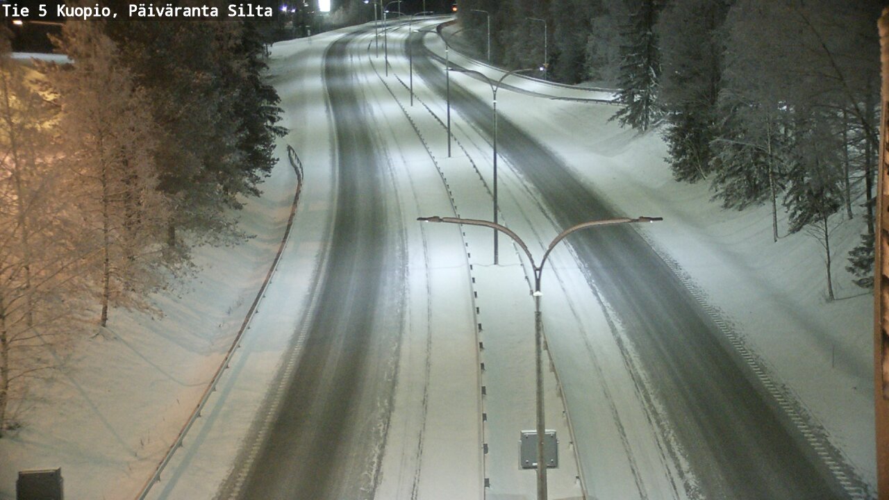 Kelikamerat Kuva Tie 5 Kuopio, Päiväranta silta, Kuopio, Pohjois-Savo