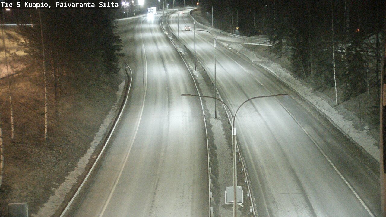 Kelikamerat Kuva Tie 5 Kuopio, Päiväranta silta, Kuopio, Pohjois-Savo