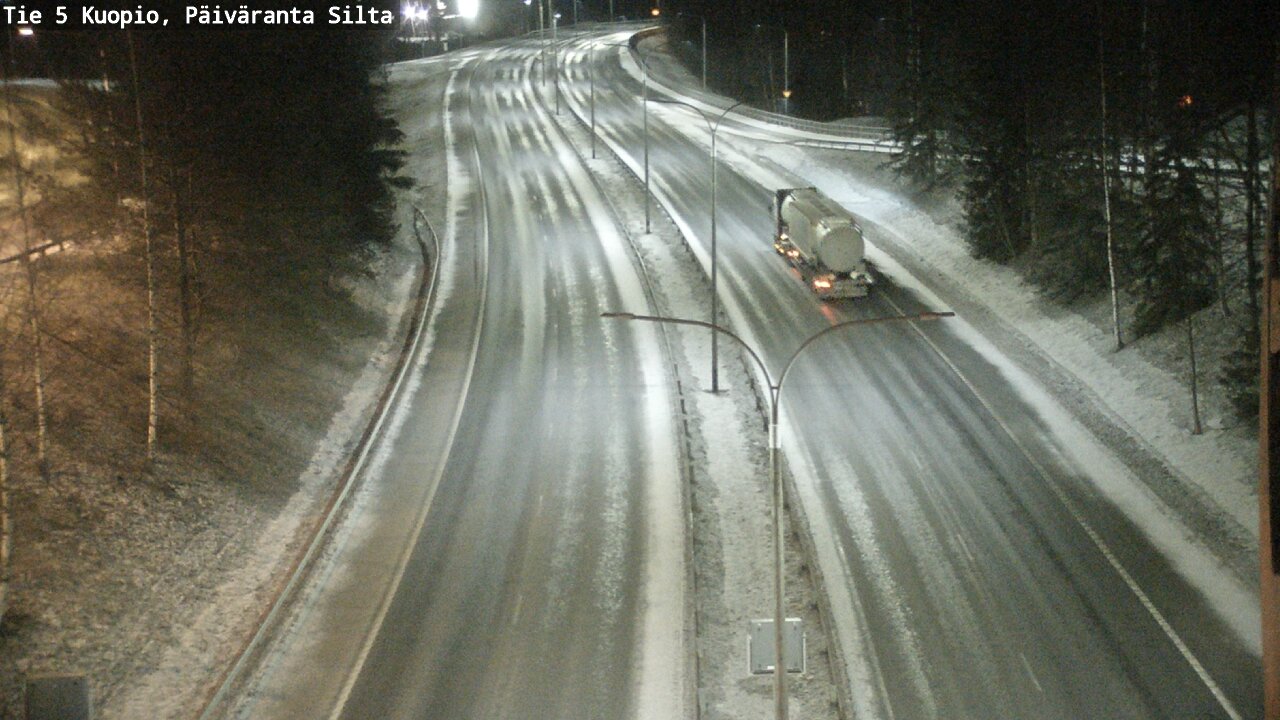 Kelikamerat Kuva Tie 5 Kuopio, Päiväranta silta, Kuopio, Pohjois-Savo