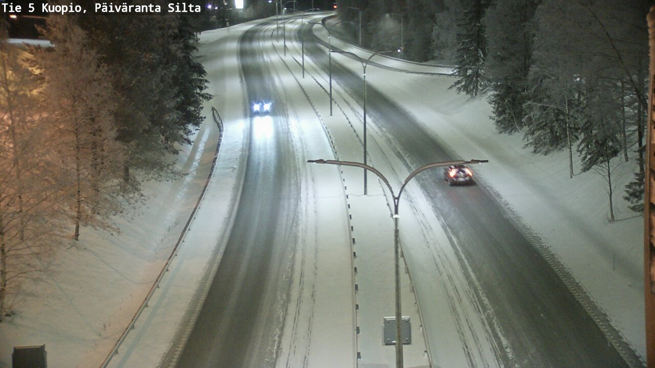 Kelikamerat Kuva Tie 5 Kuopio, Päiväranta silta, Kuopio, Pohjois-Savo