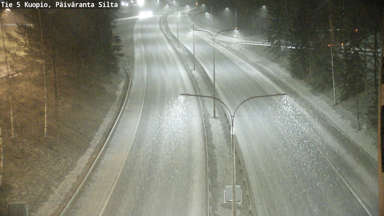 Kelikamerat Kuva Tie 5 Kuopio, Päiväranta silta, Kuopio, Pohjois-Savo