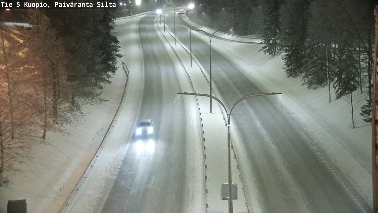 Kelikamerat Kuva Tie 5 Kuopio, Päiväranta silta, Kuopio, Pohjois-Savo