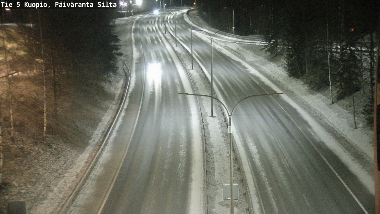 Kelikamerat Kuva Tie 5 Kuopio, Päiväranta silta, Kuopio, Pohjois-Savo