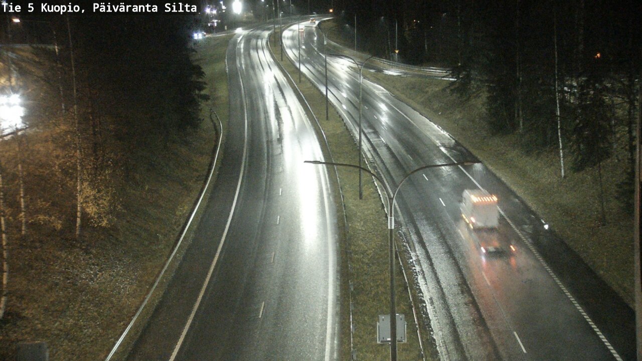 Weather Camera Image Road 5 Kuopio, Päiväranta silta, Kuopio, Pohjois-Savo