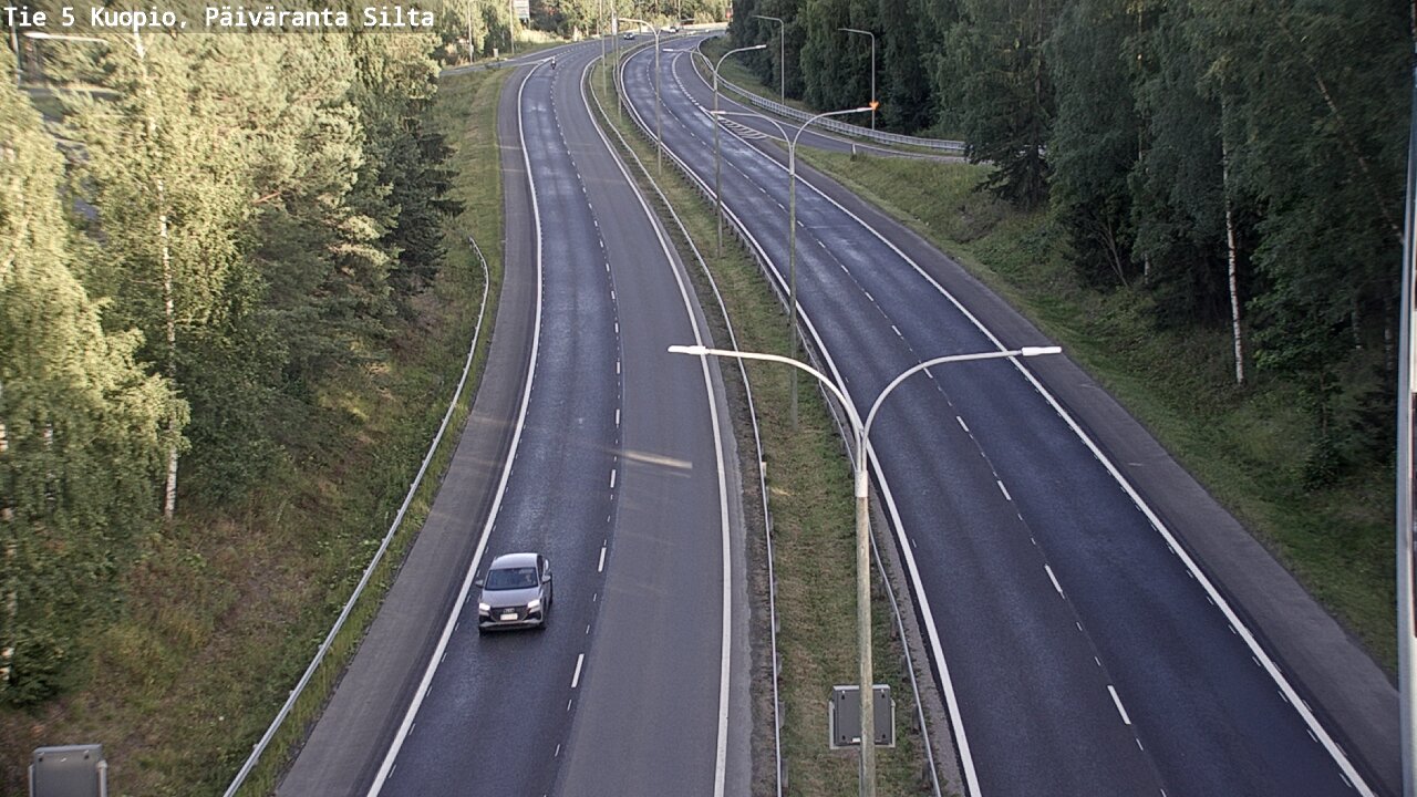 Kelikamerat Kuva Tie 5 Kuopio, Päiväranta silta, Kuopio, Pohjois-Savo