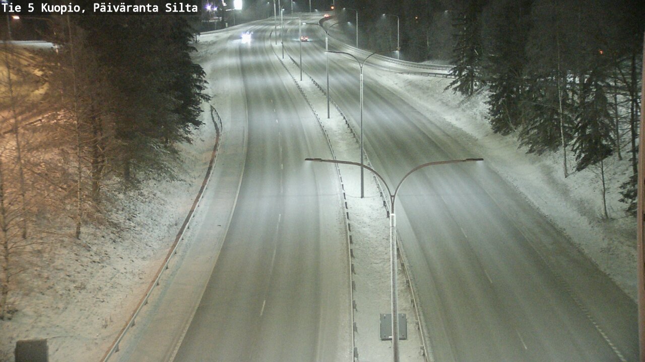 Kelikamerat Kuva Tie 5 Kuopio, Päiväranta silta, Kuopio, Pohjois-Savo