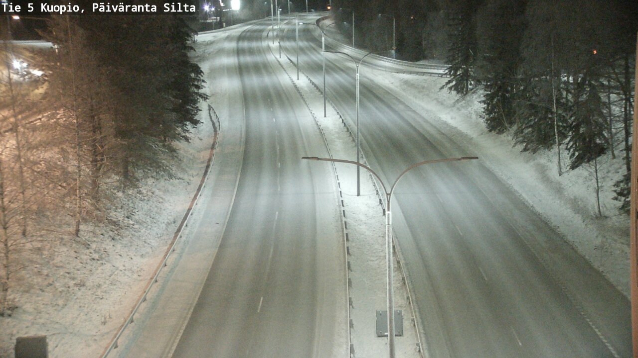 Kelikamerat Kuva Tie 5 Kuopio, Päiväranta silta, Kuopio, Pohjois-Savo