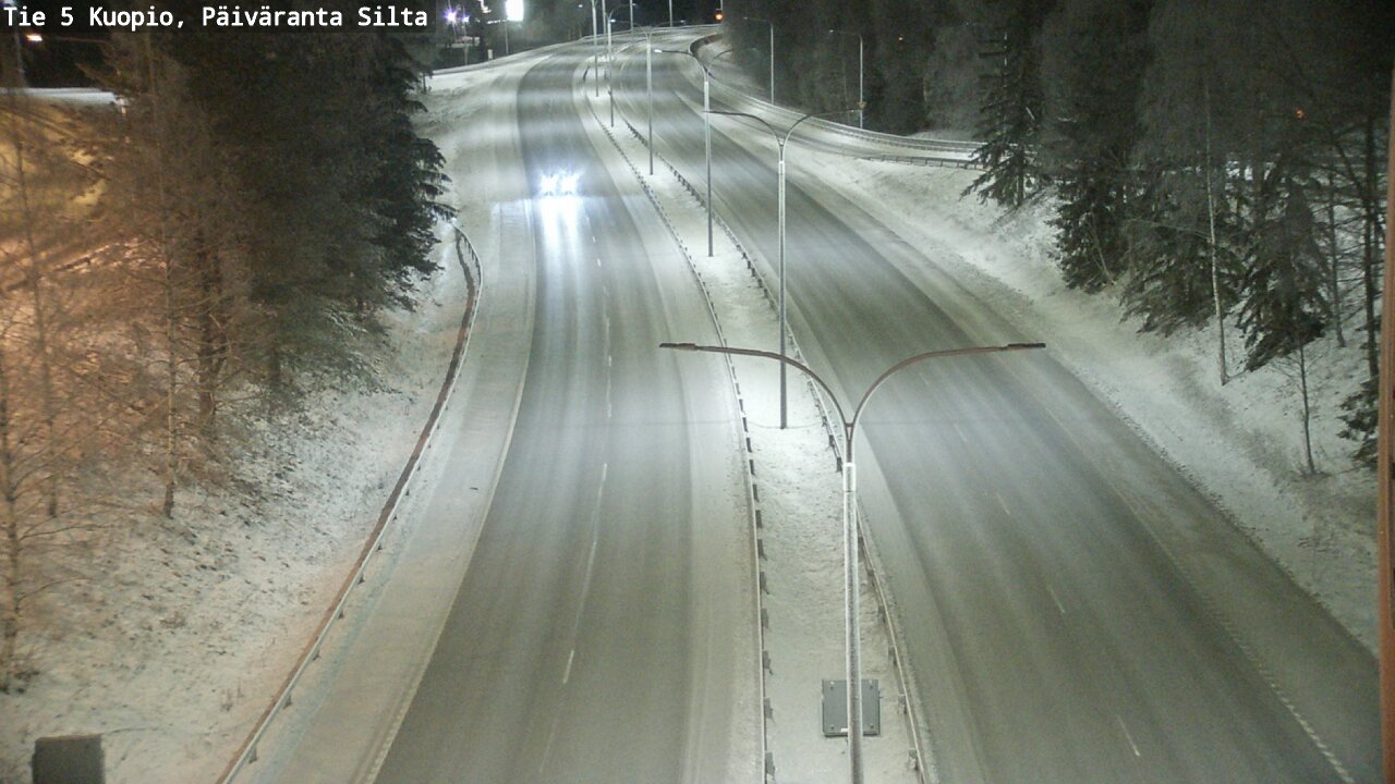 Kelikamerat Kuva Tie 5 Kuopio, Päiväranta silta, Kuopio, Pohjois-Savo