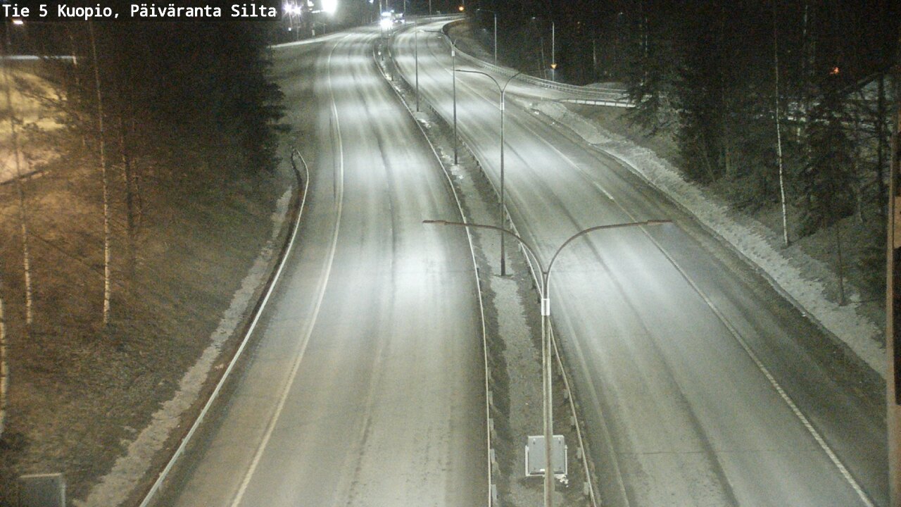 Kelikamerat Kuva Tie 5 Kuopio, Päiväranta silta, Kuopio, Pohjois-Savo