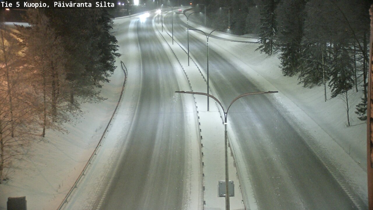 Kelikamerat Kuva Tie 5 Kuopio, Päiväranta silta, Kuopio, Pohjois-Savo