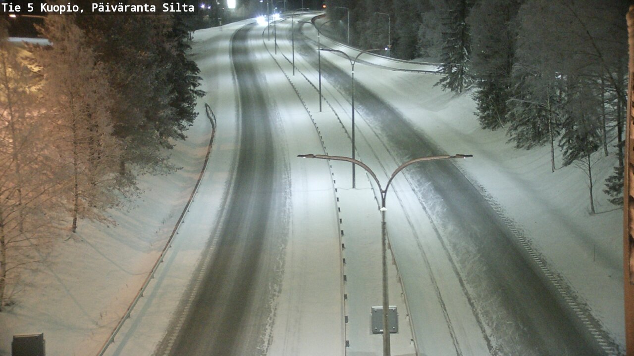 Kelikamerat Kuva Tie 5 Kuopio, Päiväranta silta, Kuopio, Pohjois-Savo