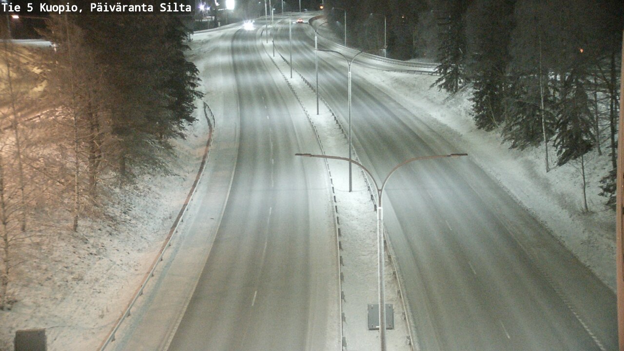 Kelikamerat Kuva Tie 5 Kuopio, Päiväranta silta, Kuopio, Pohjois-Savo