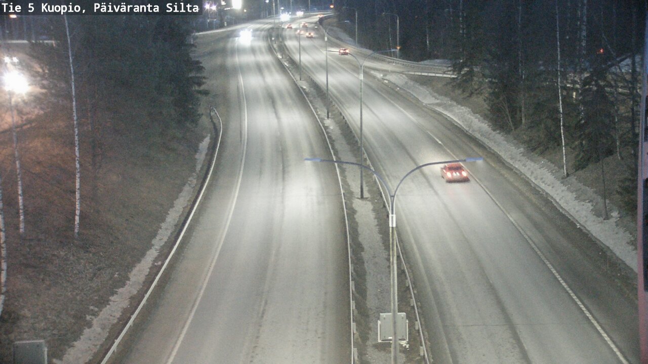 Kelikamerat Kuva Tie 5 Kuopio, Päiväranta silta, Kuopio, Pohjois-Savo