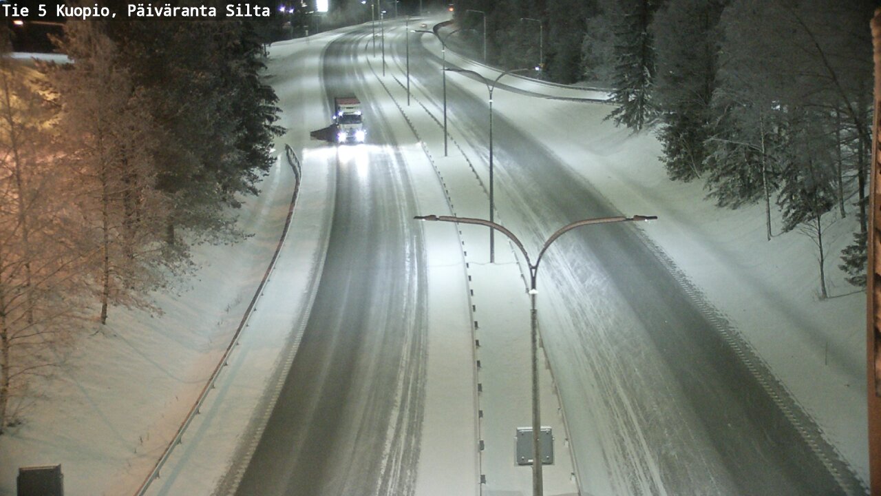Kelikamerat Kuva Tie 5 Kuopio, Päiväranta silta, Kuopio, Pohjois-Savo