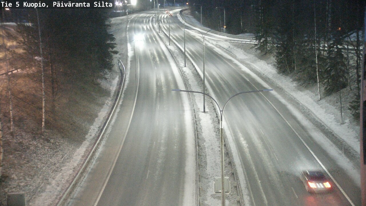 Kelikamerat Kuva Tie 5 Kuopio, Päiväranta silta, Kuopio, Pohjois-Savo