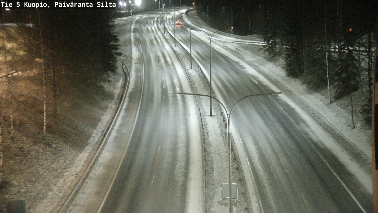 Kelikamerat Kuva Tie 5 Kuopio, Päiväranta silta, Kuopio, Pohjois-Savo