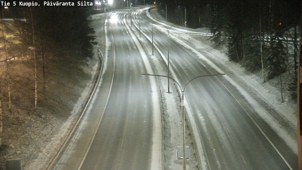 Kelikamerat Kuva Tie 5 Kuopio, Päiväranta silta, Kuopio, Pohjois-Savo