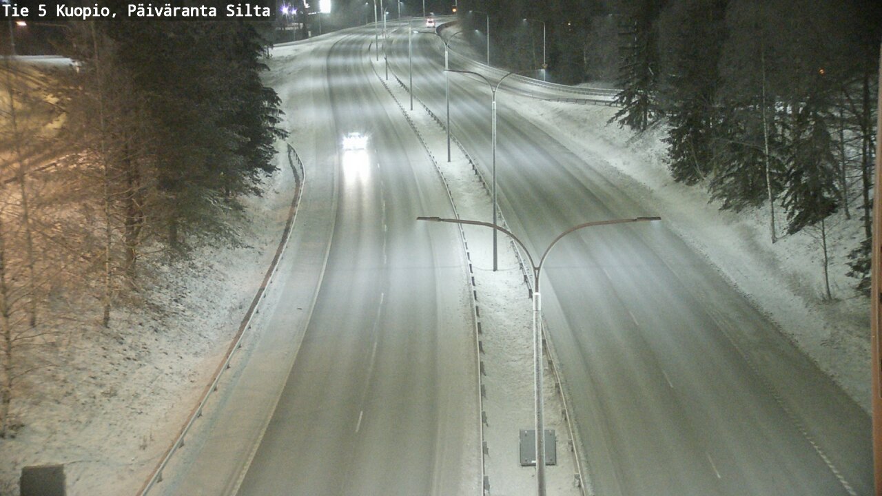 Kelikamerat Kuva Tie 5 Kuopio, Päiväranta silta, Kuopio, Pohjois-Savo