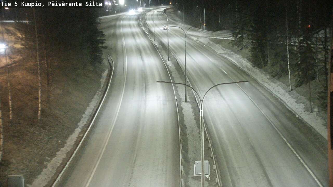 Kelikamerat Kuva Tie 5 Kuopio, Päiväranta silta, Kuopio, Pohjois-Savo