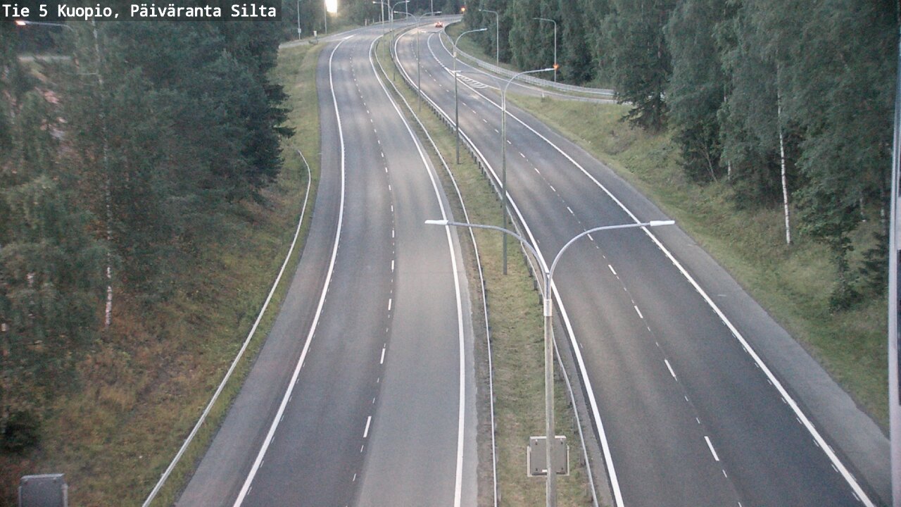 Kelikamerat Kuva Tie 5 Kuopio, Päiväranta silta, Kuopio, Pohjois-Savo