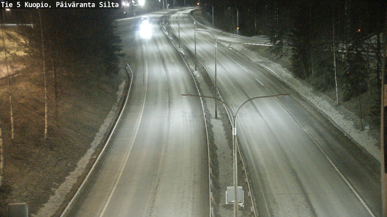 Kelikamerat Kuva Tie 5 Kuopio, Päiväranta silta, Kuopio, Pohjois-Savo