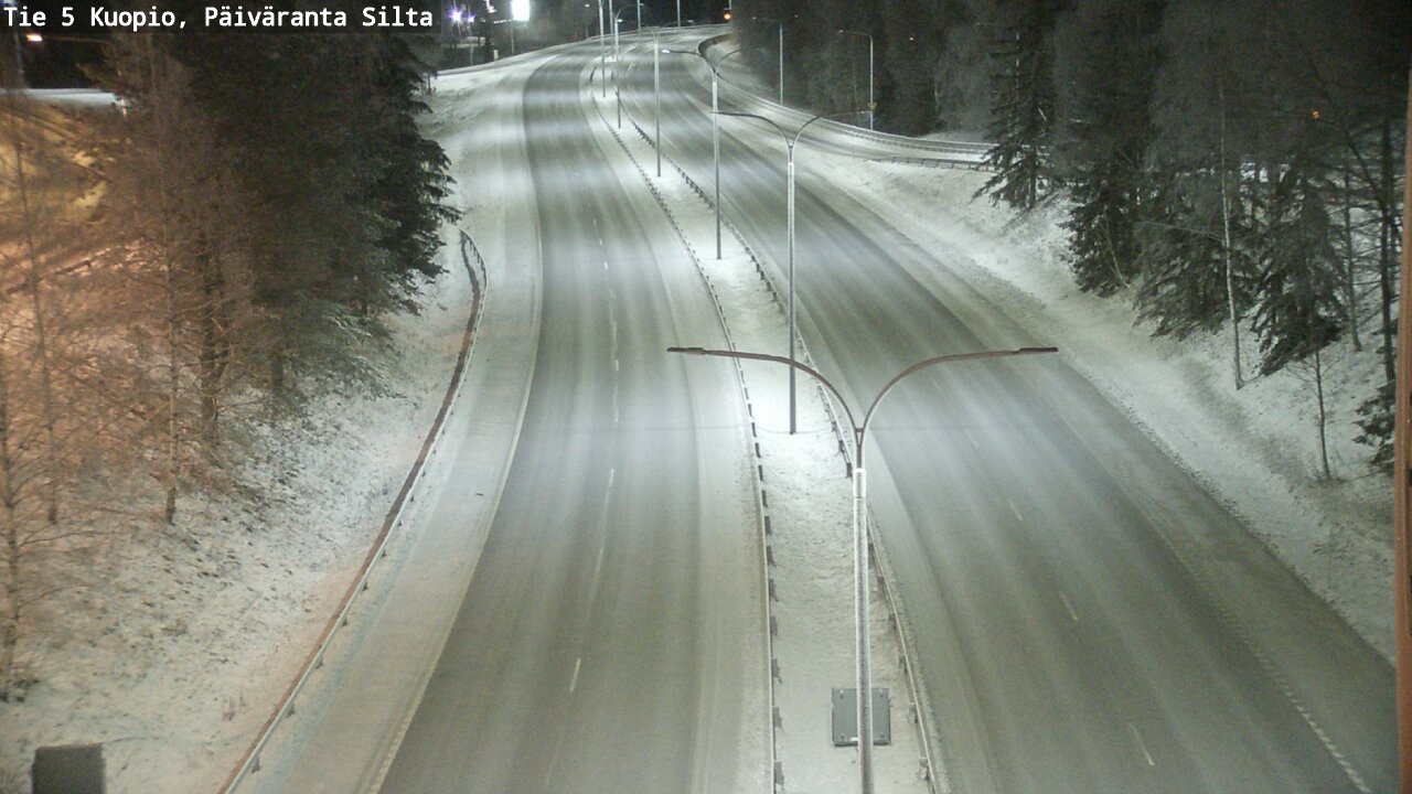 Kelikamerat Kuva Tie 5 Kuopio, Päiväranta silta, Kuopio, Pohjois-Savo