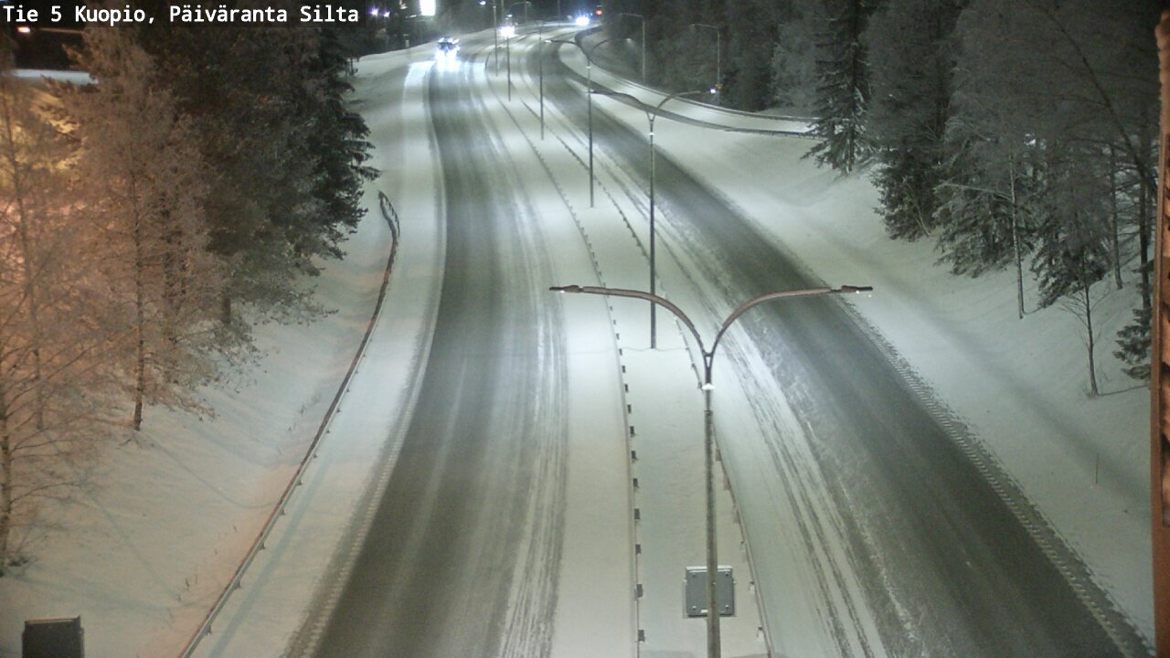 Kelikamerat Kuva Tie 5 Kuopio, Päiväranta silta, Kuopio, Pohjois-Savo