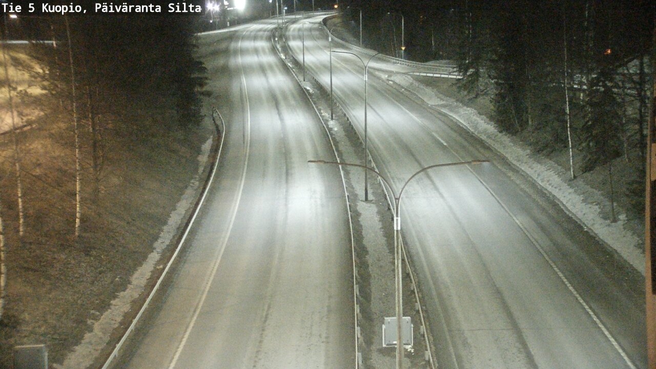 Kelikamerat Kuva Tie 5 Kuopio, Päiväranta silta, Kuopio, Pohjois-Savo