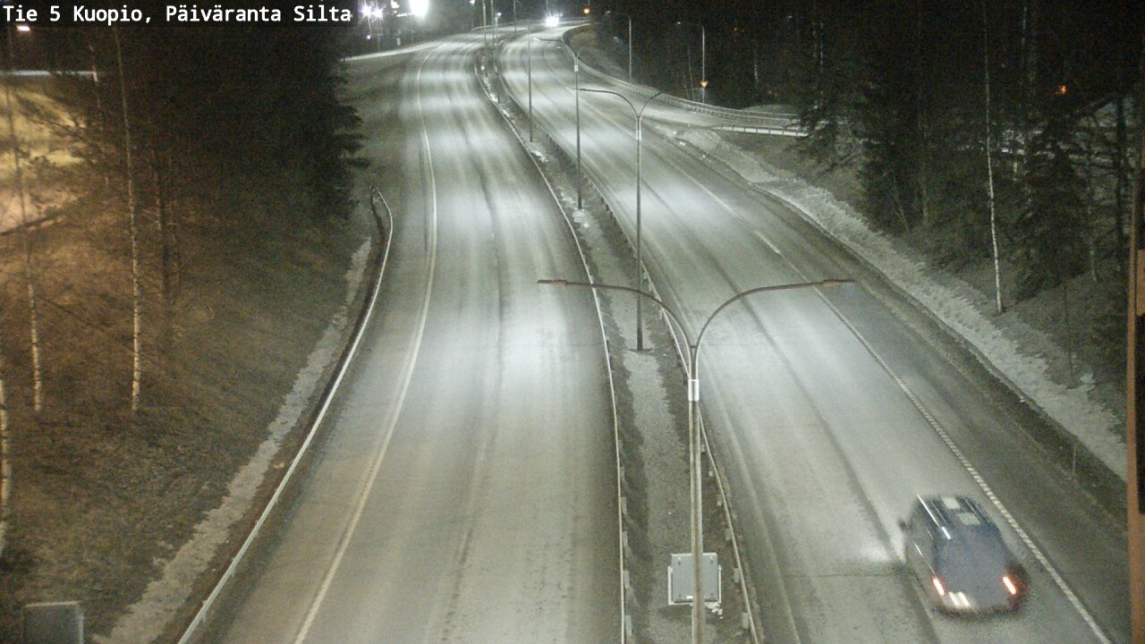 Kelikamerat Kuva Tie 5 Kuopio, Päiväranta silta, Kuopio, Pohjois-Savo