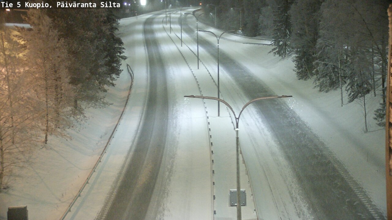 Kelikamerat Kuva Tie 5 Kuopio, Päiväranta silta, Kuopio, Pohjois-Savo