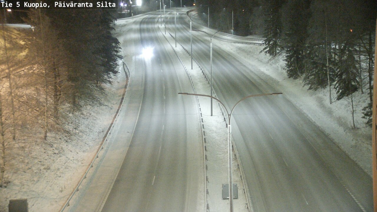 Kelikamerat Kuva Tie 5 Kuopio, Päiväranta silta, Kuopio, Pohjois-Savo