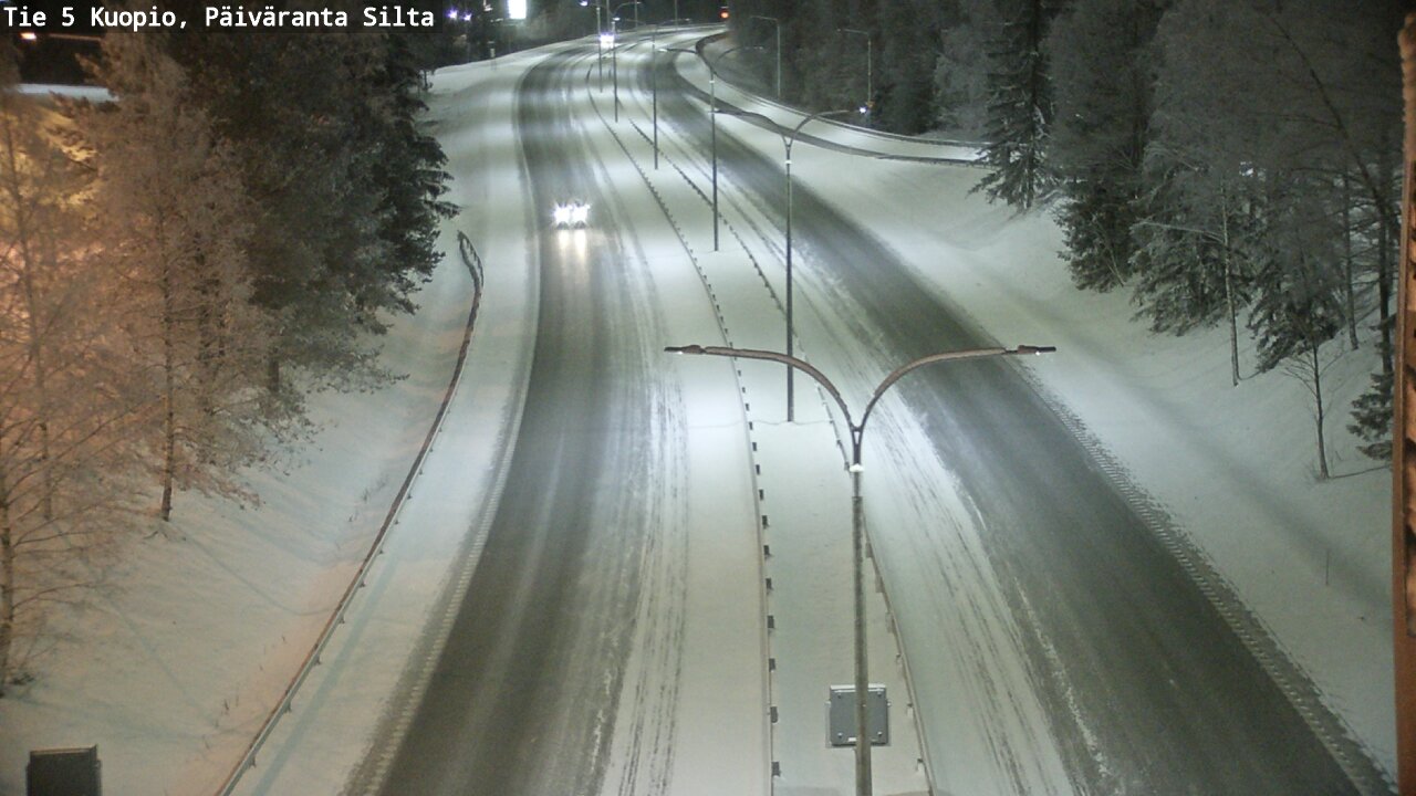 Kelikamerat Kuva Tie 5 Kuopio, Päiväranta silta, Kuopio, Pohjois-Savo