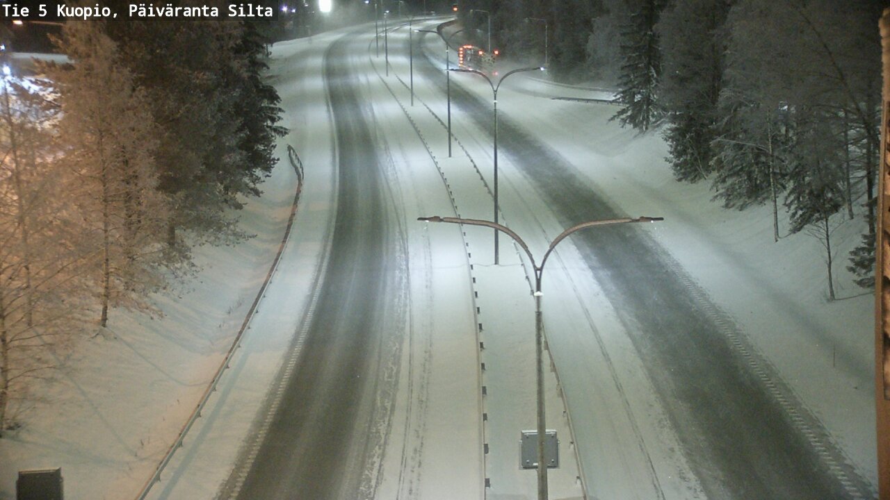 Kelikamerat Kuva Tie 5 Kuopio, Päiväranta silta, Kuopio, Pohjois-Savo