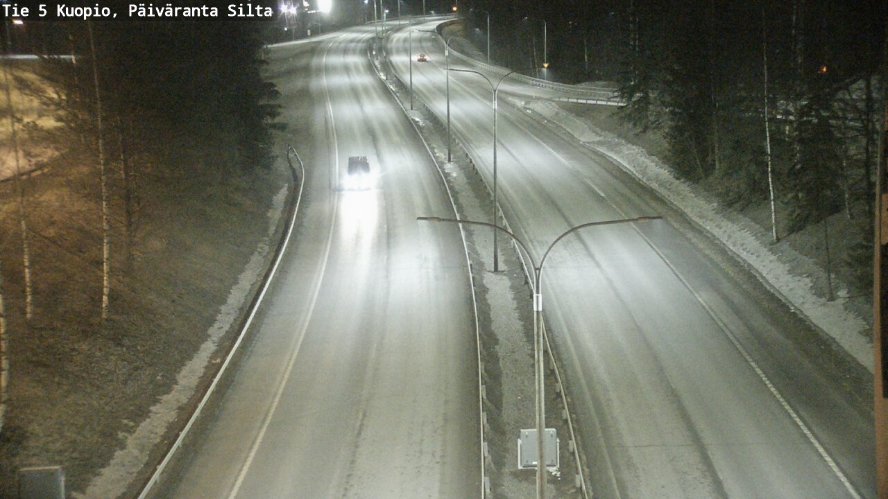Kelikamerat Kuva Tie 5 Kuopio, Päiväranta silta, Kuopio, Pohjois-Savo