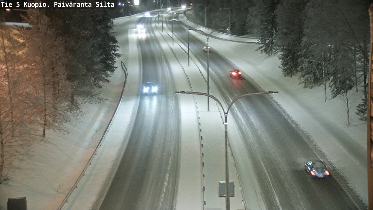 Kelikamerat Kuva Tie 5 Kuopio, Päiväranta silta, Kuopio, Pohjois-Savo