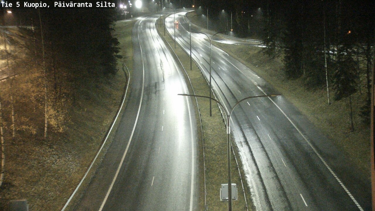 Weather Camera Image Road 5 Kuopio, Päiväranta silta, Kuopio, Pohjois-Savo