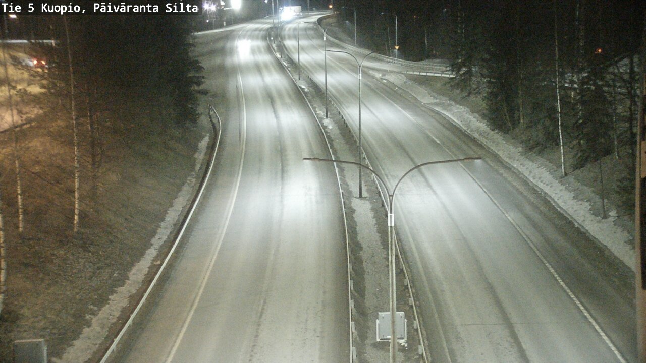 Kelikamerat Kuva Tie 5 Kuopio, Päiväranta silta, Kuopio, Pohjois-Savo