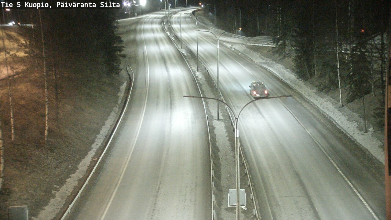 Kelikamerat Kuva Tie 5 Kuopio, Päiväranta silta, Kuopio, Pohjois-Savo